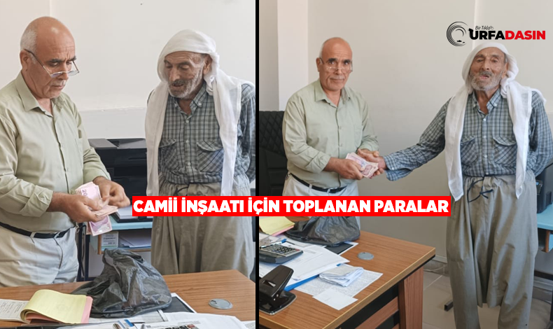 Cami Inşaatı Için Toplanan Para Ulu Cami Suruç