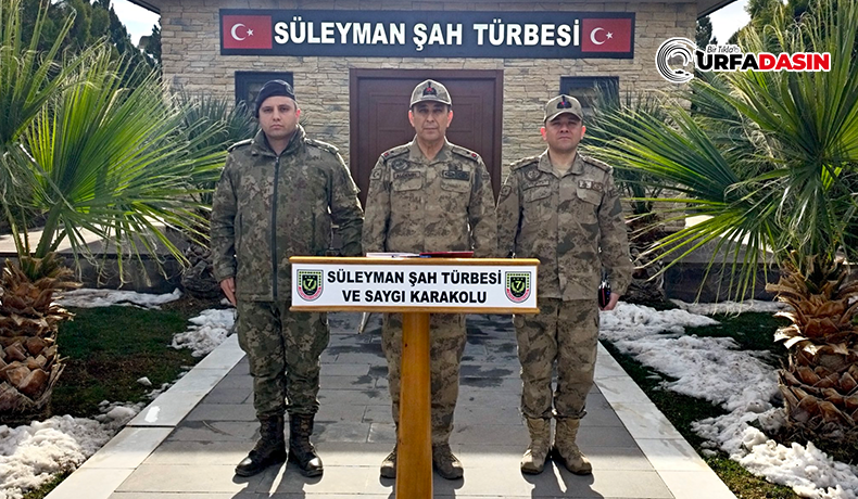 İl Jandarma Komutanı Süleyman Şah Türbesi Ziyaret