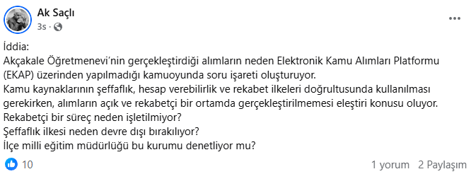 Ak Saçlı Öğretmenevi