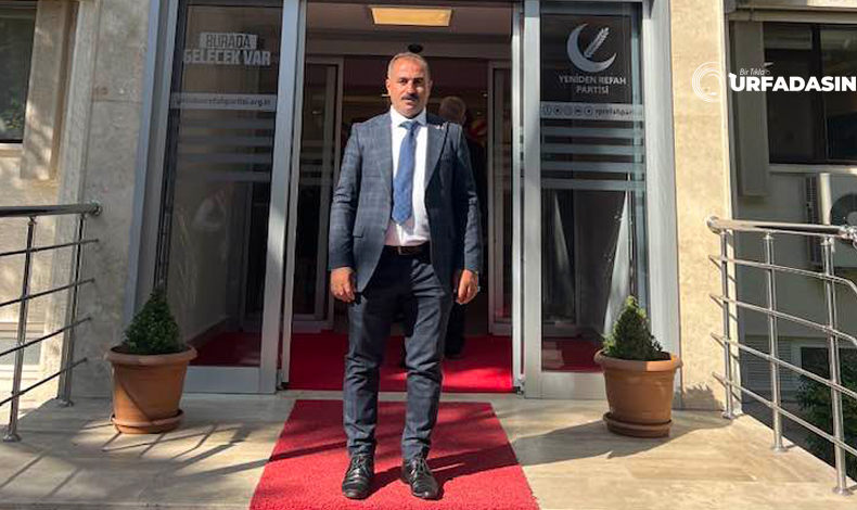 Yeniden Refah Partisi Halfeti İlçe Başkanı Seyfettin Ebren'den APP ...
