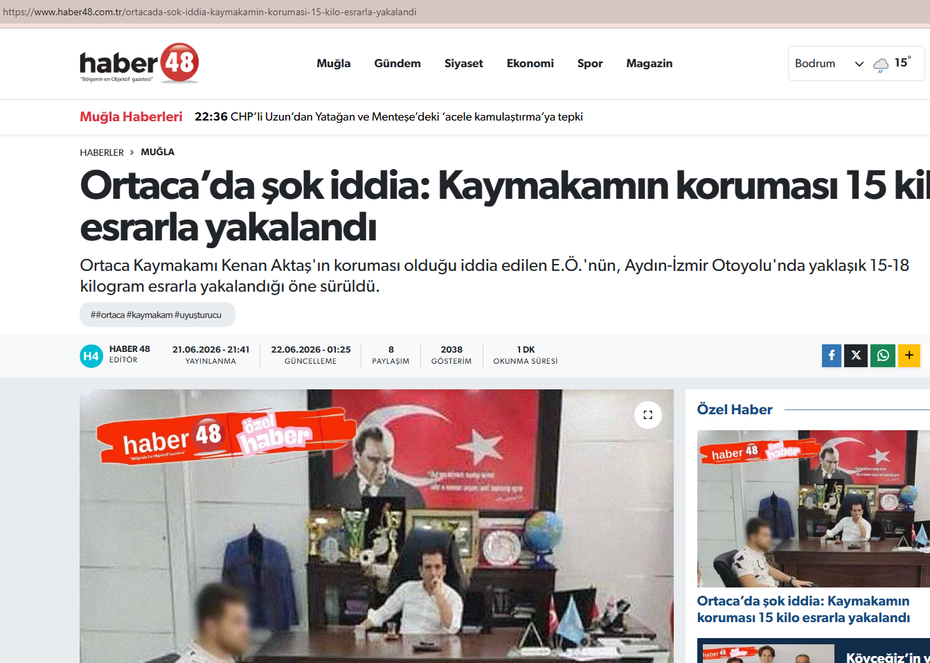 Kaymakam Aktaş Özel Kalemi