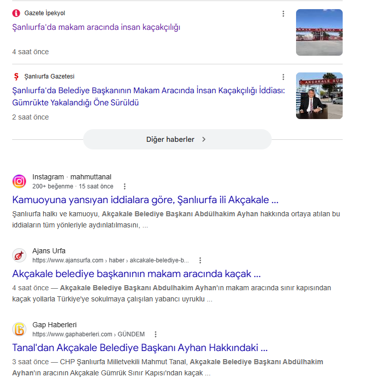 Iddialar Basına Yansıdı