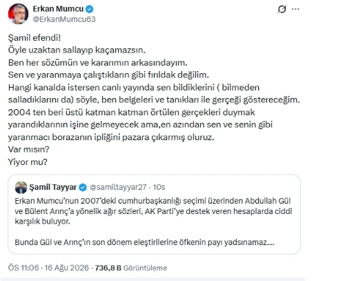 Erkan Mumumcu Varmısın