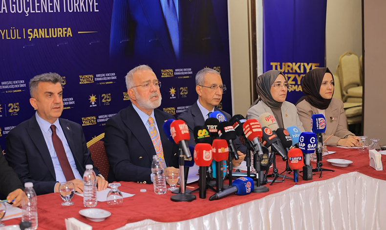 AK Parti Grup Başkanvekili Yenişehirlioğlu, Urfa'da Terörsüz Türkiye Sürecini Değerlendirdi