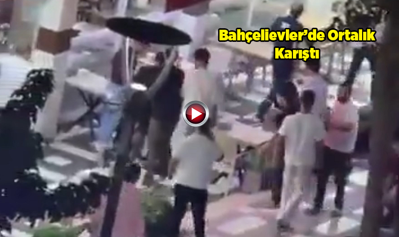 Şanlıurfa'da 2 Kişinin Yaralandığı Döner Bıçaklı Kavga Kameraya Yansıdı