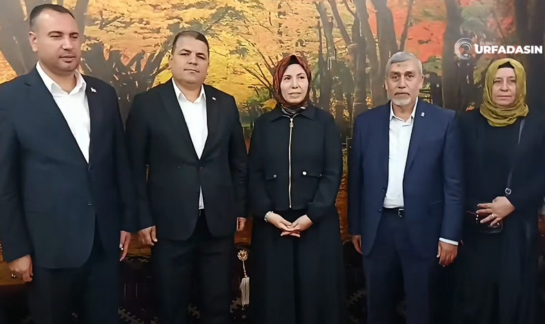 Hayati Harrani Muhtarı Fevzettin Boğa’ya AK Parti'den Üst Düzey Ziyaret
