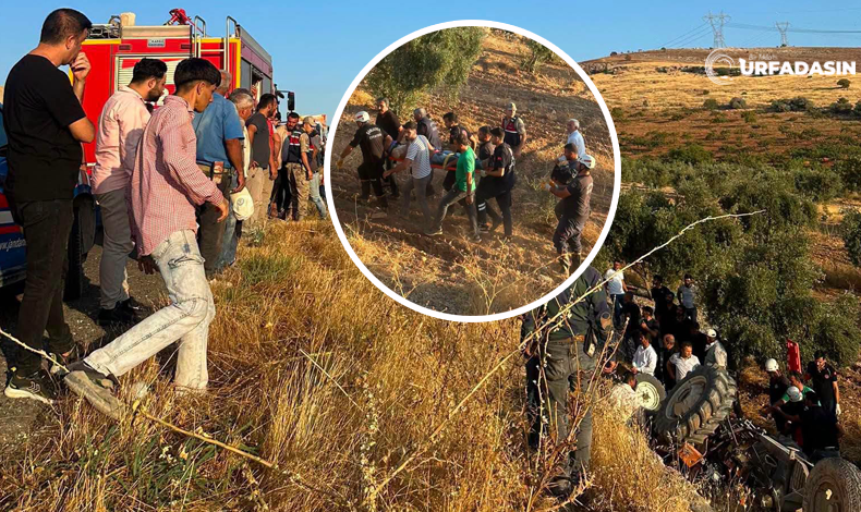 Şanlıurfa'da Fıstık Toplamaya Giden İşçileri Taşıyan Traktör Devrildi