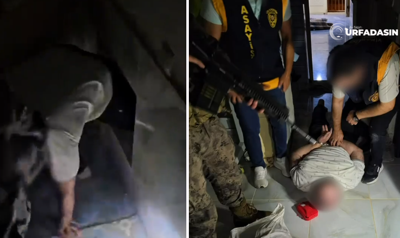 Şanlıurfa'da Kasten Öldürmeden Aranan Şahıs Saklandığı Gizli Bölmede Yakalandı