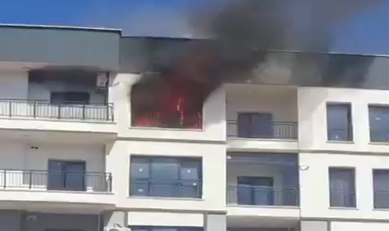 Şanlıurfa Batıkent TOKİ Konutlarında Yangın