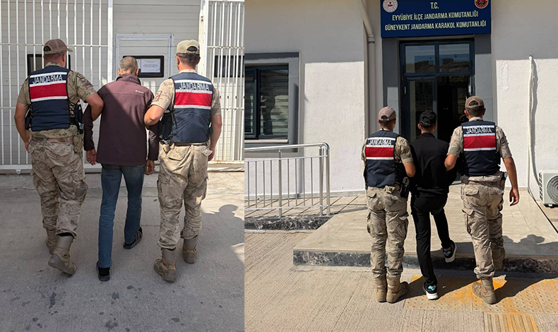 Şanlıurfa'da 26 Yıl ile 6 Yıl Hapis Cezası Bulunan 2 Suçlu Yakalandı